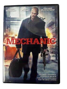The Mechanic Jason Statham Ben Foster Donald Sutherland 2011 DVD Echo Bridge R
